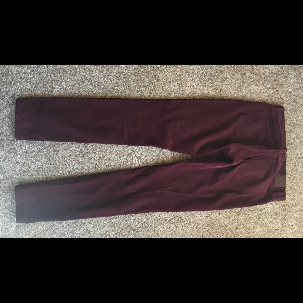 Ralph Lauren Burgundy Corduroy Pants